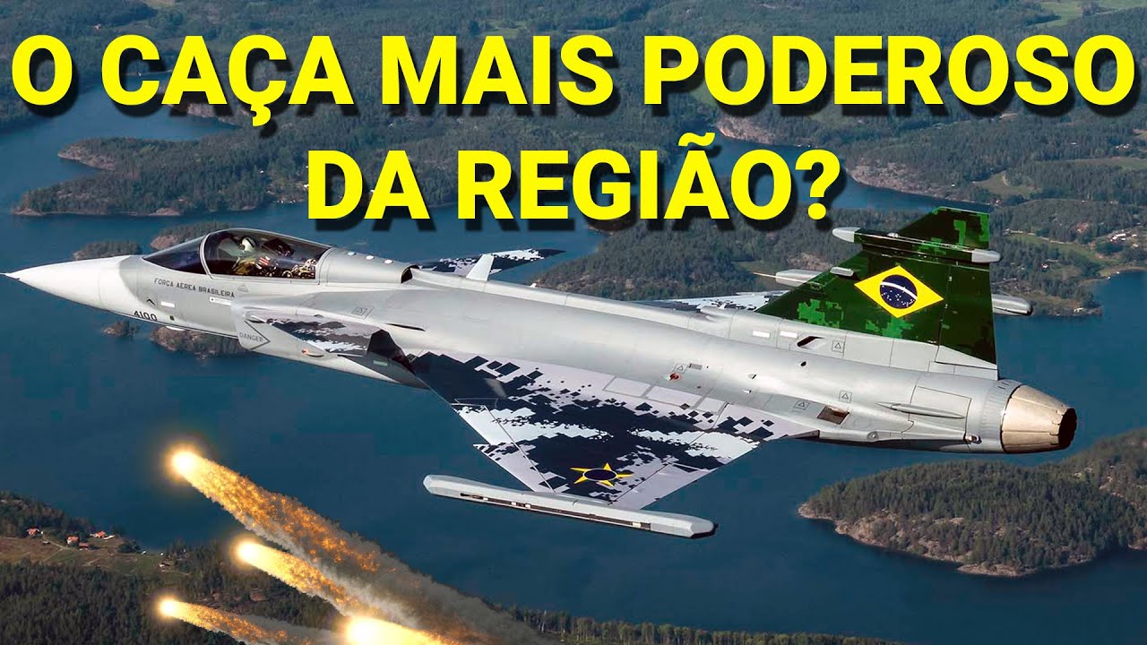 Os 5 caças mais poderosos da América do Sul