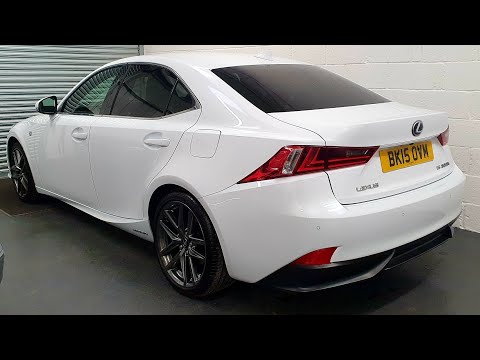 2015 Lexus IS 300H F Sport - Condition and spec review for the top of the range Hybrid model