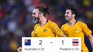 U23 AFC 2020, Australia(Olyroos) vs Thailand | Highlights and Goals