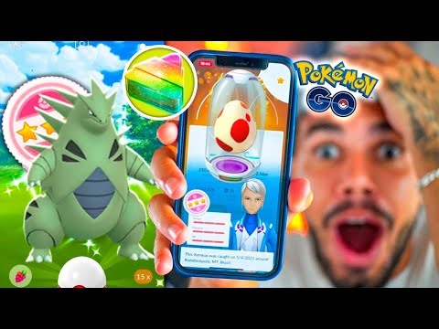 3.000 MOEDAS EM OVOS DE 12KM & SAGA TYRANITAR CONTINUA - POKEMON GO | Cris |