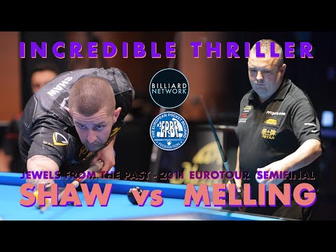 Jayson SHAW  vs Chris MELLING |  INCREDIBLE SEMIFINAL  2011 EUROTOUR in Italy | JEWELS from the PAST