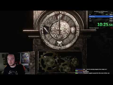 Resident Evil REmaster Speedrun - Jill Any% DoorSkip - 57:21