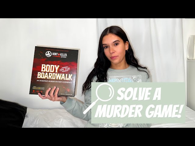 Vídeo relacionado con Hunt A Killer: Body On The Boardwalk, Catch The Amusement Park Killer, Juego Interactivo de misterios de Asesinato sin Resolver, Caja misteriosa para Noche de Juegos, Rompecabezas y Juegos de Mesa,