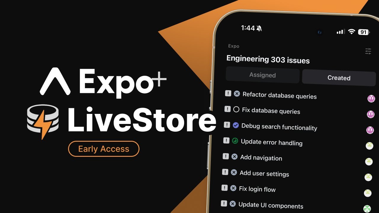 How to build local-first native apps with LiveStore and Expo