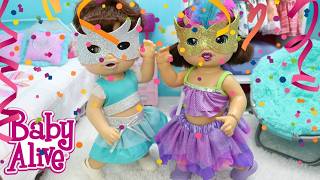 NICOLE E ALICE SE ARRUMANDO PARA O BAILINHO DE CARNAVAL