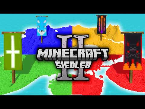 4 TEAMS simulieren MITTELALTER MINECRAFT