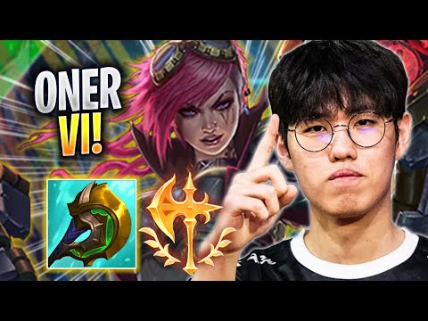 ONER IS A BEAST WITH VI! - T1 Oner Plays Vi JUNGLE vs Rek'sai! | Season 2023