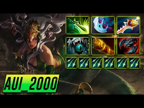 Aui2000 Medusa Gorgon Carry - Dota 2 Pro Gameplay [Watch & Learn]