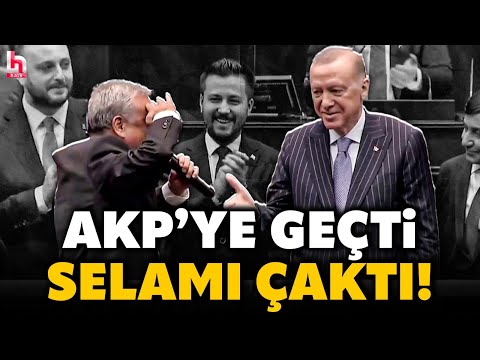 AKP'ye geçti Erdoğan'a selamı çaktı! '40 yıllık AKP'li' Hasan Ufuk Çakır'ın o anları gündem oldu!