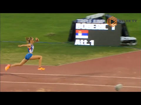 Teodora Boberić - SREBRO U20 EP | troskok - 13,50m | Jerusalim 2023