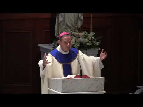 Bishop Burbidge's Homily and Blessing of Basilica Symbols