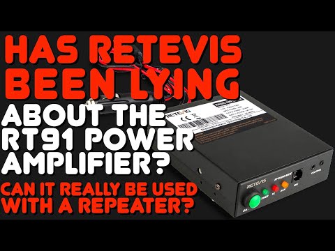 Retevis RT91 Amplifier - Does The RT91 Work With The Retevis RT97 Repeater As Claimed By Retevis?