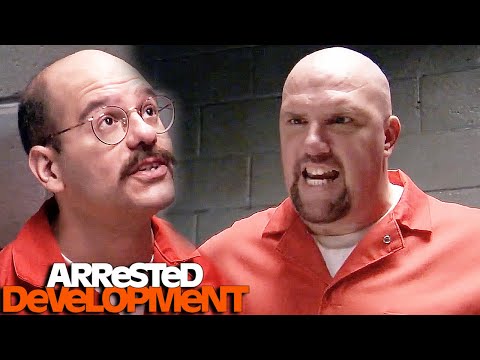 Tobias Helps His Cellmate "White Power" Bill - Arrested Development