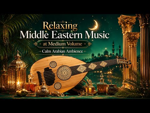 Relaxing Middle Eastern Music at Medium Volume ✨ | Calm Arabian Ambience