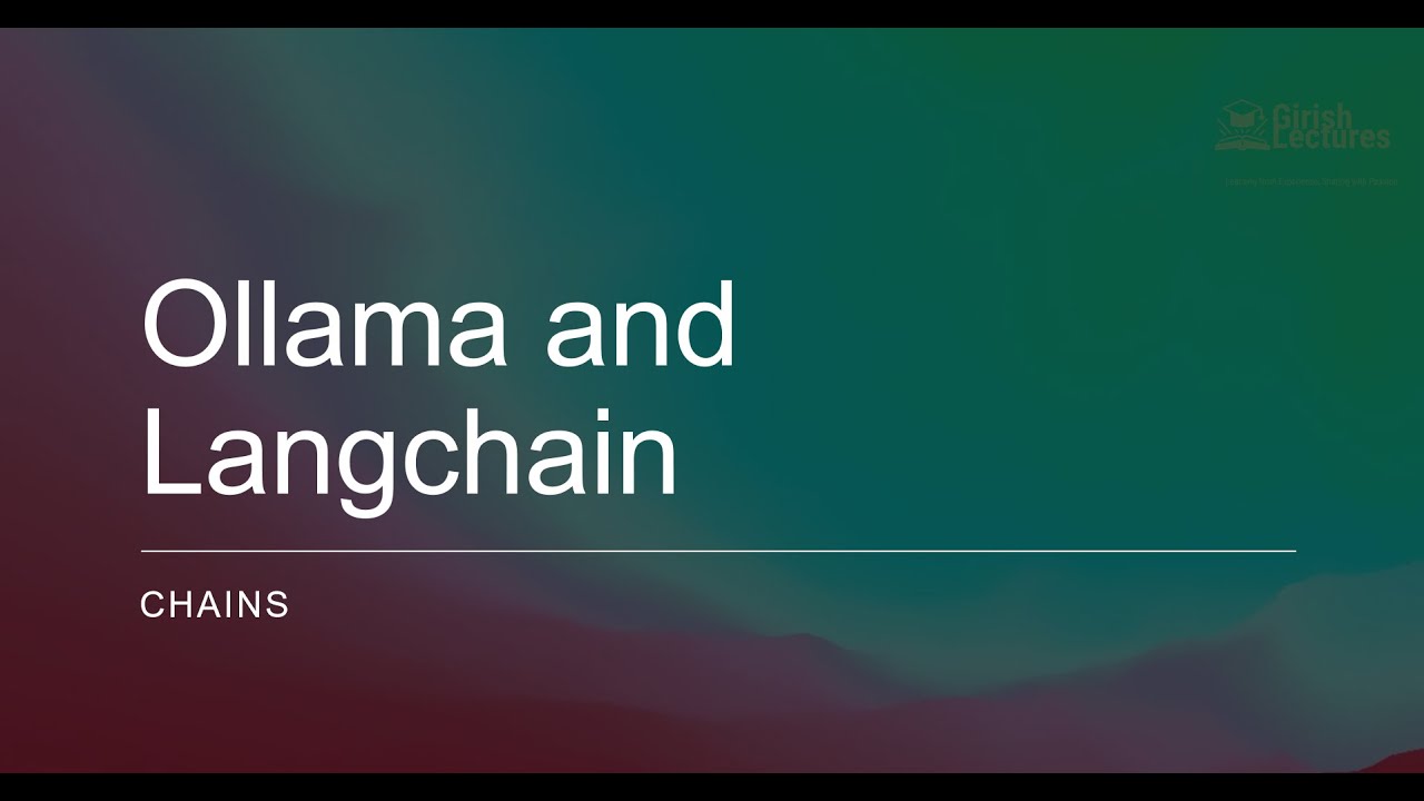 Different Chain Types - Ollama & Langchain