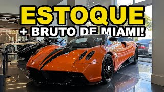 Onde os BILIONÁRIOS de MIAMI compram HYPERCARS! Conhecendo a Prestige Imports em Miami!