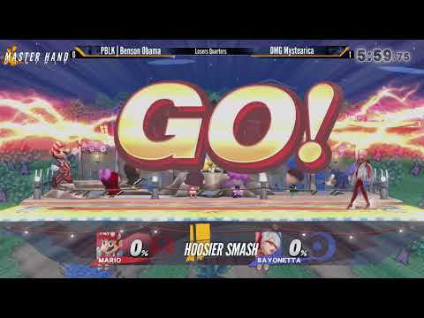 MHM:2-18 [Wii U] - PBLK | Benson Obama (Mario) vs DMG Mystearica (Bayonetta) - Losers Quarters