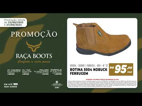 PROMOÇÃO – RAÇA BOOTS
