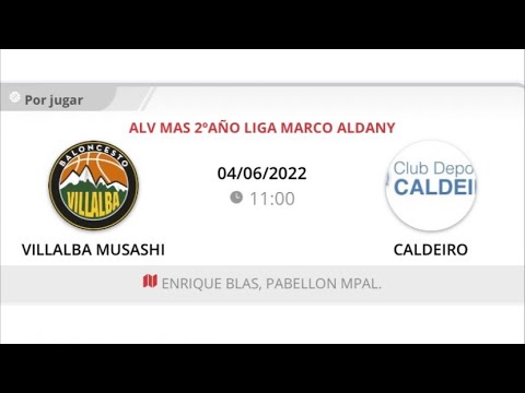 Alevin masc 10 VILLALBA MUSASHI - CALDEIRO