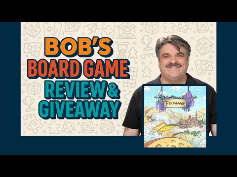 Fromage Board Game Review & Giveaway | The Creamiest Worker Placement Game?