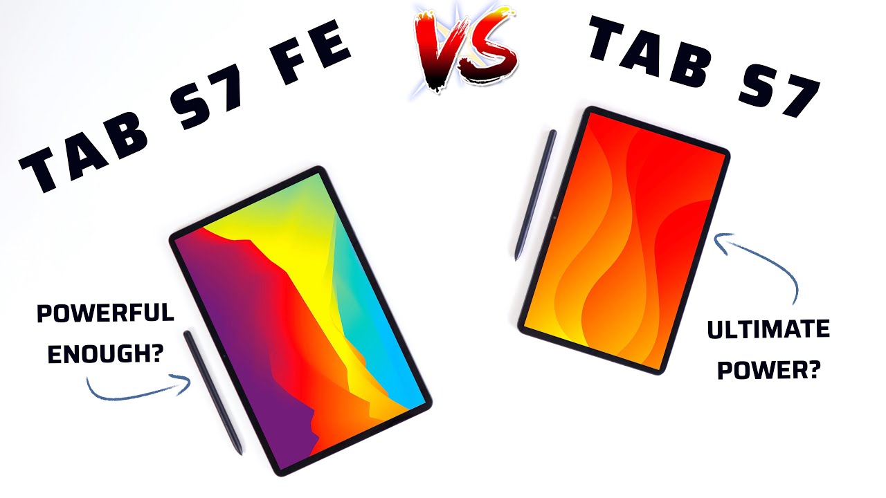 Galaxy Tab S7 FE vs Galaxy Tab S7 - FULL Comparison (Which To Buy?)