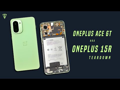 OnePlus Ace 6T Aka OnePlus 15R TEARDOWN (Disassembly) - See What's Inside this Phone!