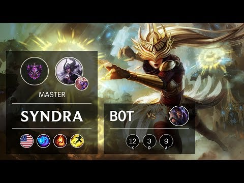 Syndra Bot vs Draven - NA Master Patch 9.7