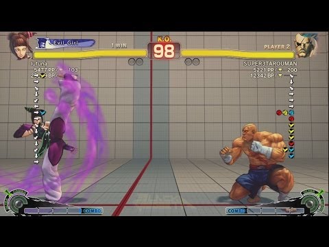 Tsuna (Juri) vs Super Santarouman (Sagat) - AE 2012 Matches *1080p*