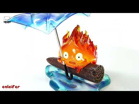 【宮崎駿】喵喵島MMLAND STUDIO-雨中撐傘卡西法