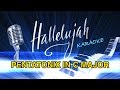 Pentatonix Hallelujah Playback Piano and Vocals C Major