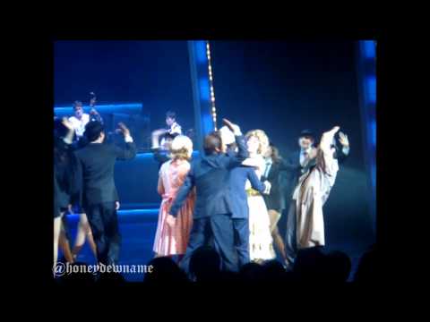 [FANCAM] 120529 Catch Me If You Can Musical (8pm show) Curtain Call ㅡ Kyu bowed down