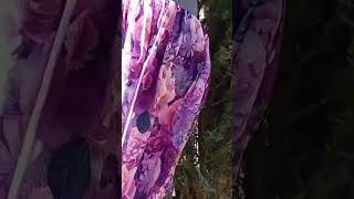 Nikolex Dámská nařasená krátká sukně Pivoňky, vel. S/XL