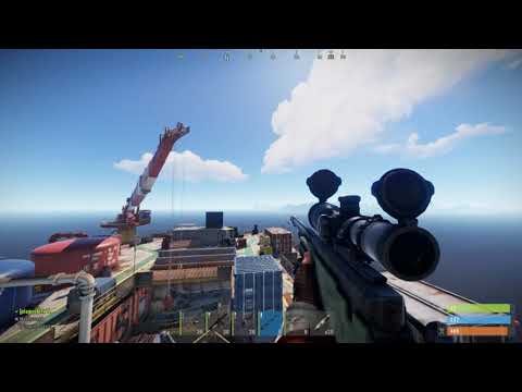 How To Use The L96 Rifle in Rust | Rust Academy 5x US server