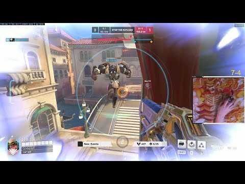 53 ELIMS! GALE INSANE NANO SOLDIER 76 GAMEPLAY OVERWATCH 2 SEASON 2