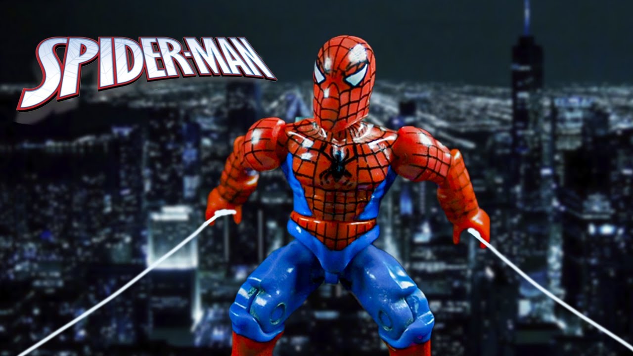 Mega Construx Stop motion Spider Man (Mega Bloks marvel Stop motion) (mega bloks stop motion)