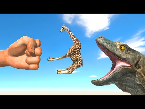 Punch into Venom and Aquatic Cage - Animal Revolt Battle Simulator