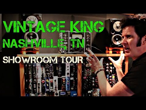 Vintage King Nashville Showroom Tour - Warren Huart - Produce Like a Pro