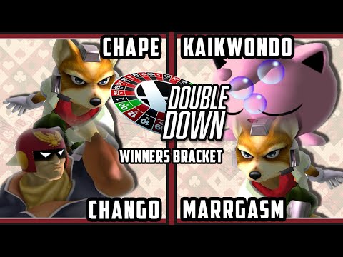 Double Down 2022 Doubles - Chape & Chango Vs. Marrgasm & KaiKwonDo - SSBM Melee Tournament
