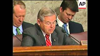 Bernanke with Bear Sterns and JP Morgan chiefs testify before Senate Banking Committee