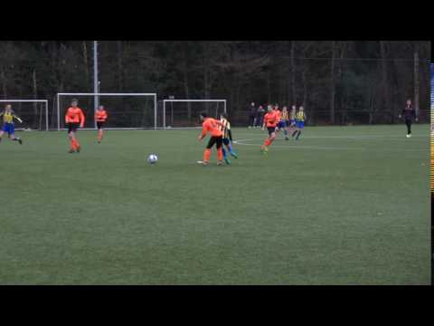 Wittenhorst JO13-1 - SV Valkenswaard JO13-1 (18-03-2017)