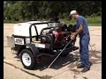 NorthStar Hot Water Pressure Washer With Honda Engine Demonstration