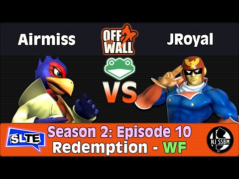 Melee Off The Wall S2 E10: Airmiss (Falco) Vs. JRoyal (Falcon) - Redemption WF