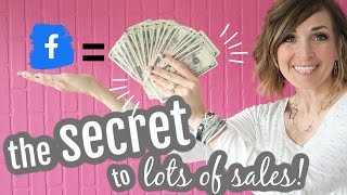 The SECRET to lots of Paparazzi sales on Facebook!