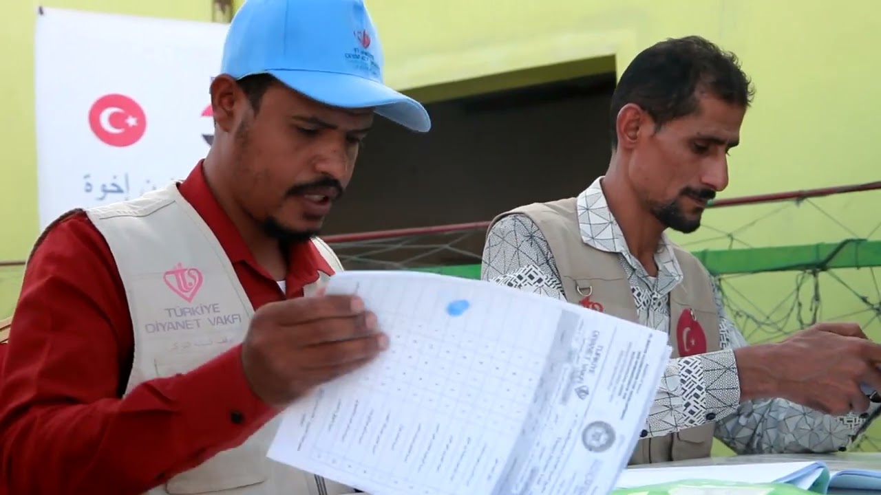 بتمويل وقف الديانة التركي البادية تنفذ مشروع السلة الرمضانية ضمن برامج رمضان 1445