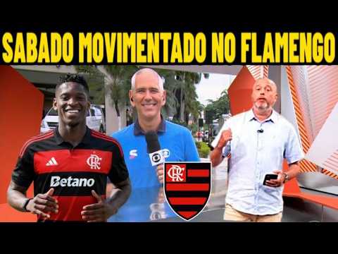 GLOBO ESPORTE FLAMENGO (07/02/2026) LUIZ HENRIQUE ARRIVING AT FLAMENGO! BUSY SATURDAY AT MENGÃO