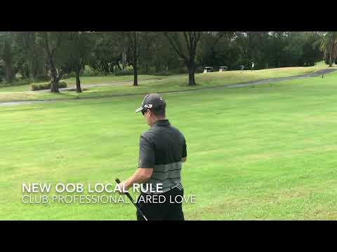 New Golf Rule - OOB Local Rule