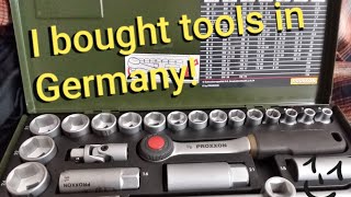 Proxxon, Bought Tools in Germany