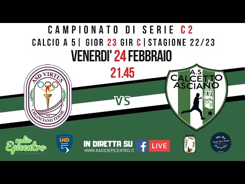Virtus Chianciano C5 VS Calcetto Asciano | Serie C2 Toscana 22/23 | Gir. C | Giornata 23