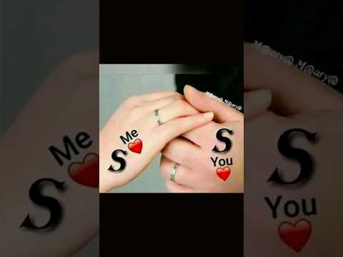 S  letter love S   wallpaper status videos #shortsfeed #trendingshorts #nameartsworld