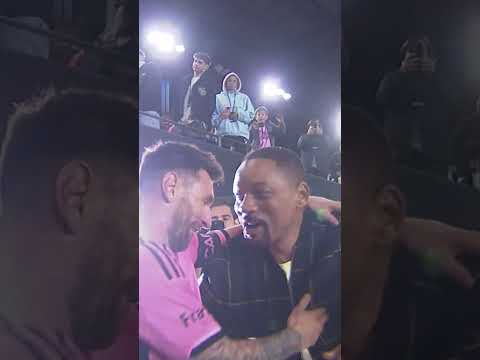 Leo Messi 🤝 Will Smith